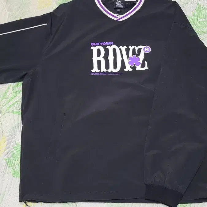 [BUNJANG] Rdvz Piping Pullover Warm-up Purple / Rdvz 파이핑 풀오버 웜업