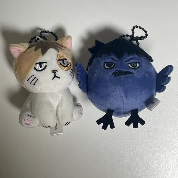 [BUNJANG] Haikyuu!! Animal Mascot Plush Set - Kenma & Kageyama / 하이큐 애니멀 마스코트 누이 동물 인형 가챠 켄마 카게야마 일괄