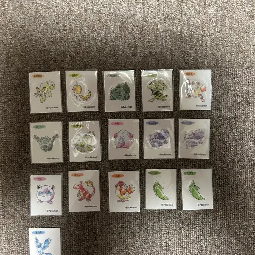 [BUNJANG] Pokemon 30th Anniversary Stickers (Ttibusil) - For Sale/Trade / 포켓몬 30주년 띠부실 교환/판매