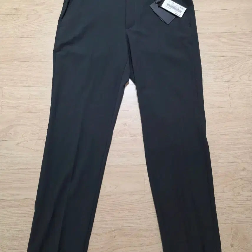 [BUNJANG] Allegri Crinkle Texture Banding Summer Slacks - Dark Grey (Size 32-33) / 알레그리 크리즈 텍스쳐 밴딩 여름 슬랙스 90 32-33 정가 39만원 다크그레이