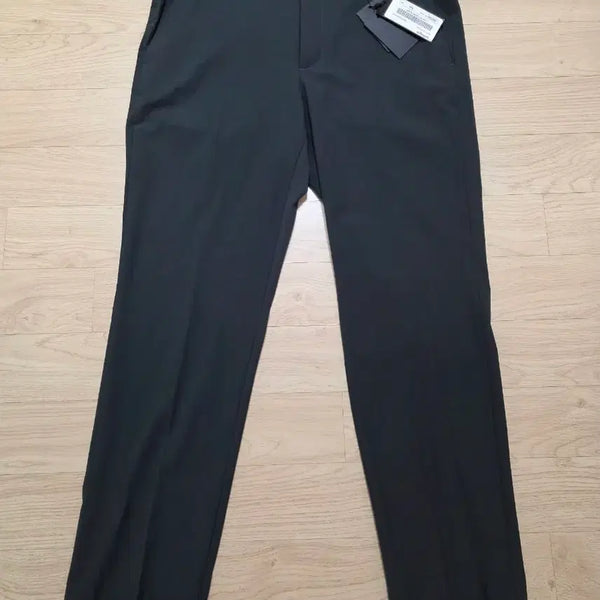 [BUNJANG] Allegri Crinkle Texture Banding Summer Slacks - Dark Grey (Size 32-33) / 알레그리 크리즈 텍스쳐 밴딩 여름 슬랙스 90 32-33 정가 39만원 다크그레이