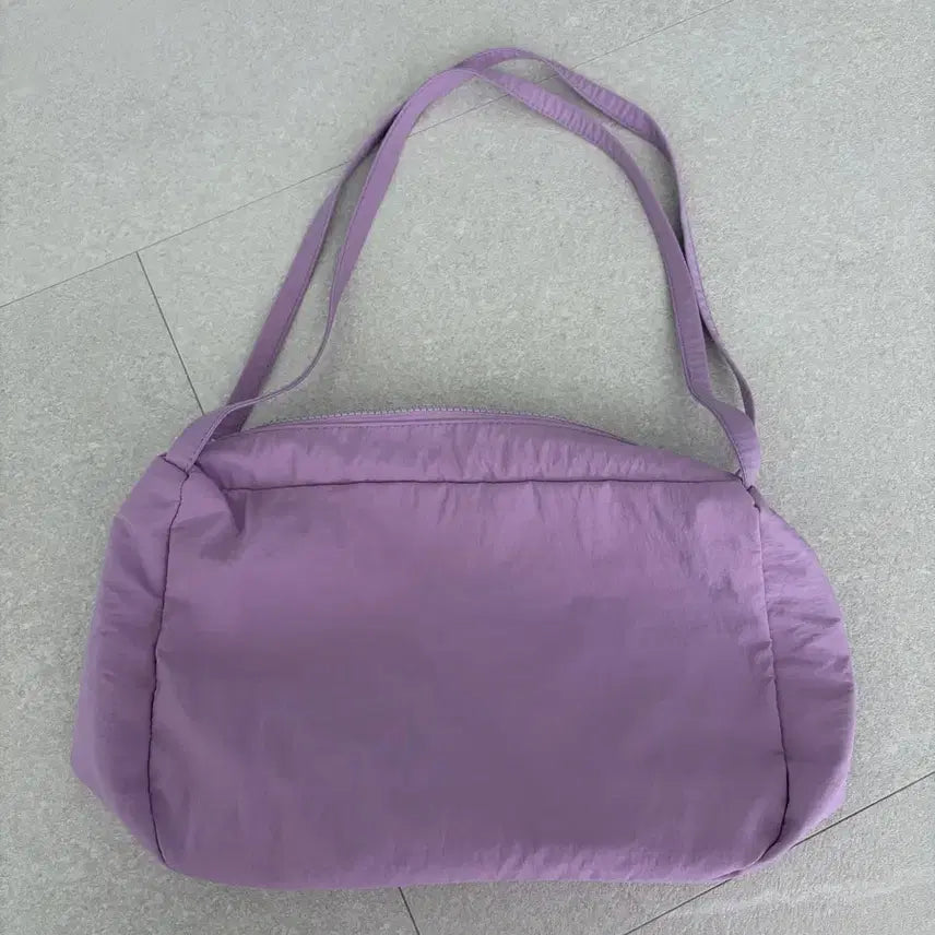 [BUNJANG] Lavender Shoulder Bag Casual Bag / 연보라색 숄더백 캐주얼 가방