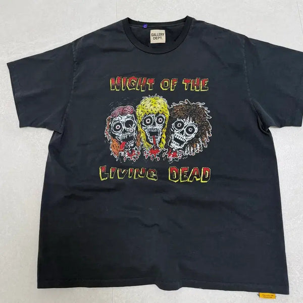 [BUNJANG] Gallery Dept. Night of the Living Dead Short Sleeve T-Shirt XL / (XL) 갤러리 디파트먼트 나이트 오브 리빙 데드 반팔 티셔츠