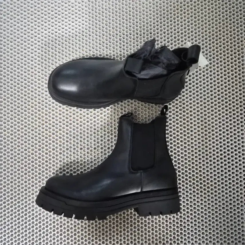 [BUNJANG] Zara Leather Chelsea Boots (Size 44) / (새상품)자라 레더 첼시 부츠 44