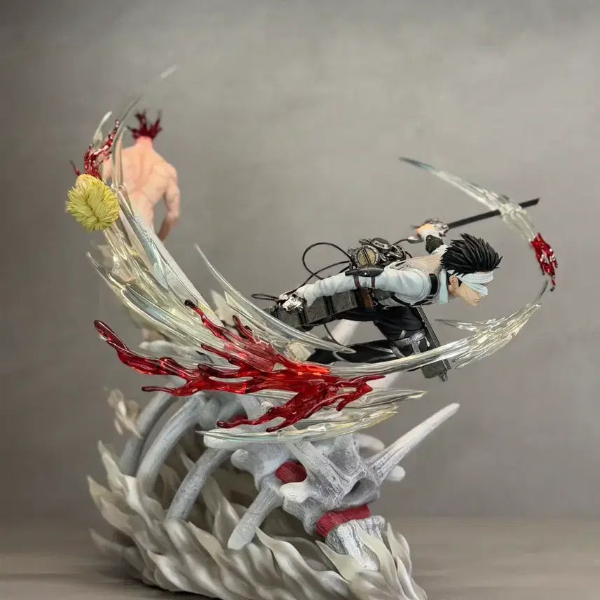 [BUNJANG] Chikara Attack on Titan Levi Resin Figure / Chikara 치카라 리바이 진격의 거인 레진 피규어