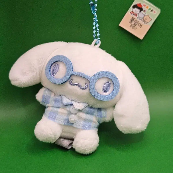 [BUNJANG] Sanrio Cinnamoroll Nerd Keyring / 시나모롤 너드 키링. 새상품. 산리오