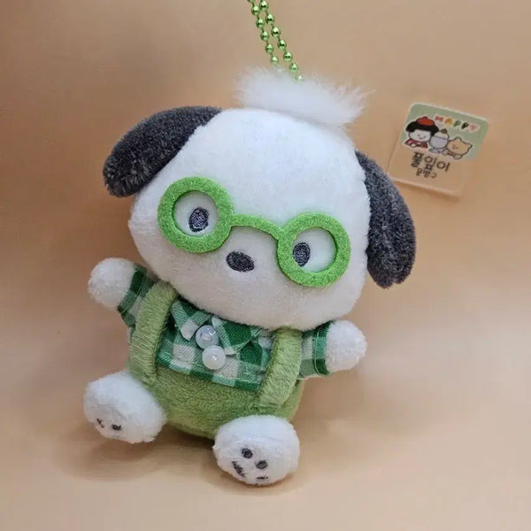 [BUNJANG] Sanrio Pochacco Nerd Keychain / 포차코 너드 키링. 새상품. 산리오