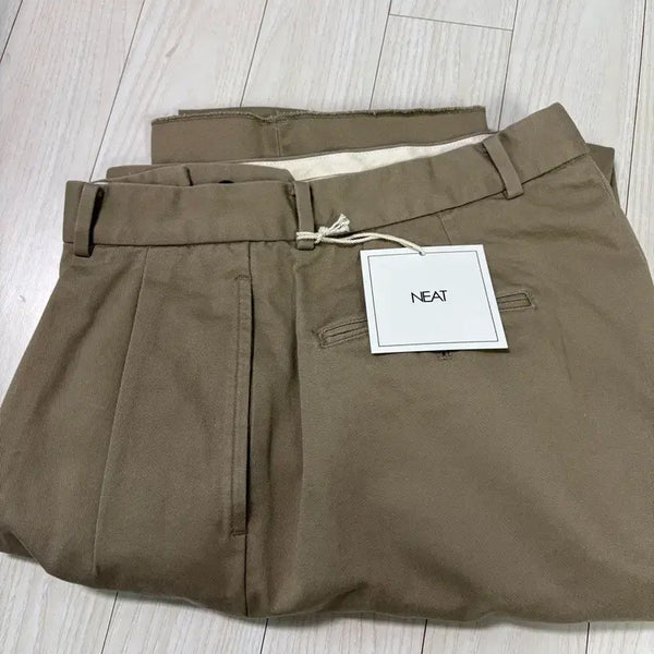 [BUNJANG] NEAT Knit Chinos Beige 50 / neat 니트 치노 베이지 50 새제품