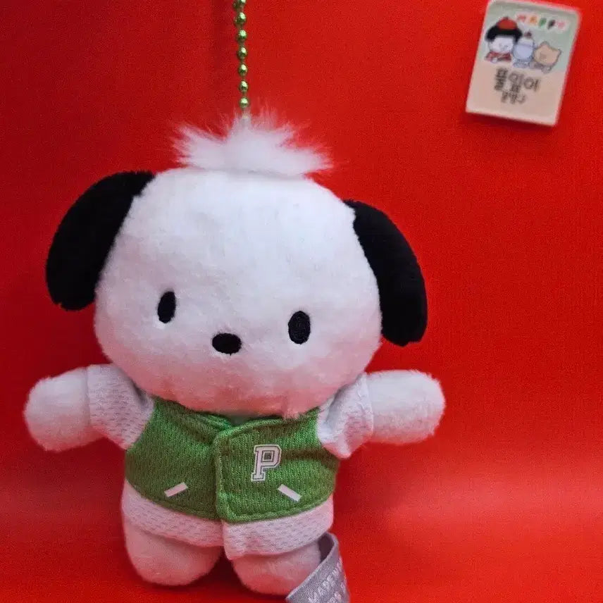 [BUNJANG] Sanrio Pochacco Campus Keyring (8cm) / 포차코 캠퍼스 키링.새상품. 산리오