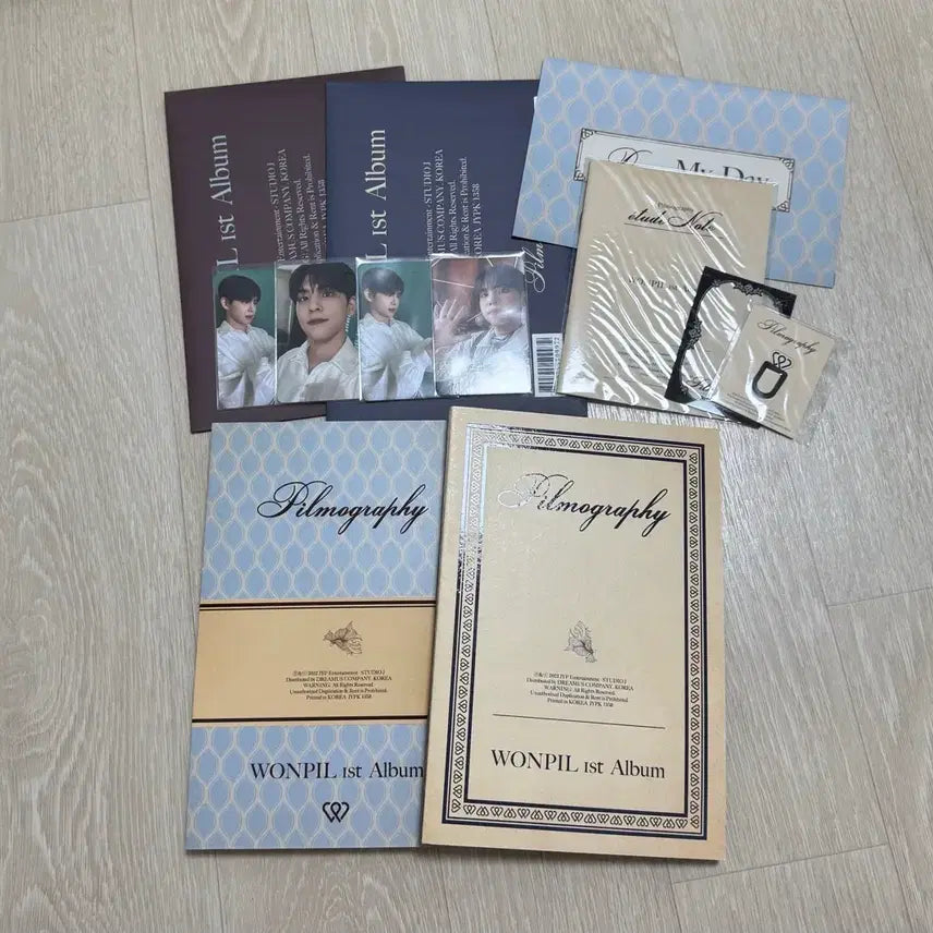 [BUNJANG] Day6 Wonpil Filmography Album Part 1 & Part 2 Bundle Set (Sealed) / 습작노트 미개봉) 원필 필모그래피 앨범