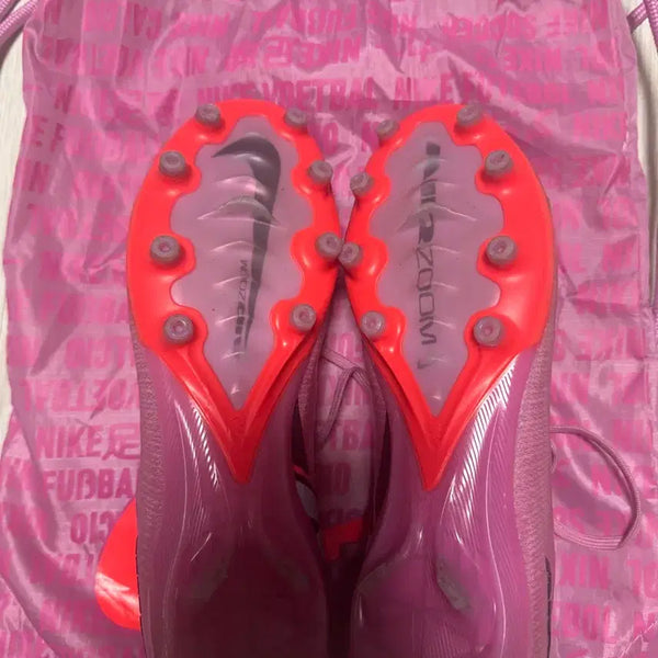 [BUNJANG] Nike Zoom Mercurial Vapor 16 Elite AG Pro Magic Flamingo Total Crimson Soccer Cleats / 나이키 줌 머큐리얼 베이퍼 16 엘리트 AG 프로 매직 플라밍고 토탈 크림슨