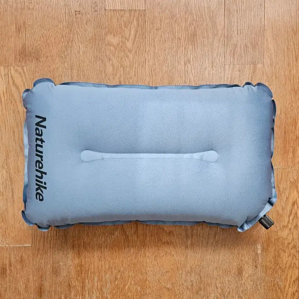 [BUNJANG] Naturehike Self-Inflating Pillow (Sky Blue) / 네이처하이크 자충 베개(스카이블루색상)