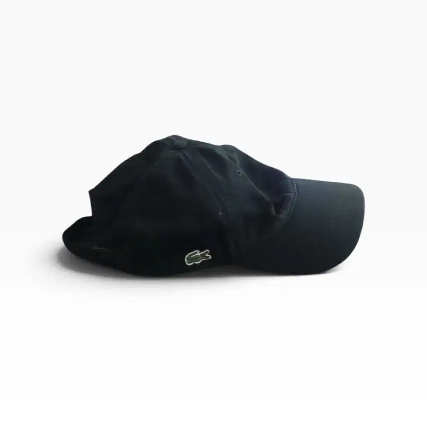 [BUNJANG] Lacoste Black Ball Cap / 라코스테 블랙 볼캡