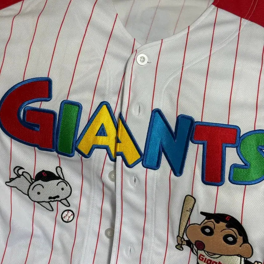 [BUNJANG] Lotte Giants Crayon Shin-chan Baseball Jersey / 롯데 자이언츠 짱구 유니폼