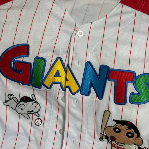 [BUNJANG] Lotte Giants Crayon Shin-chan Baseball Jersey / 롯데 자이언츠 짱구 유니폼