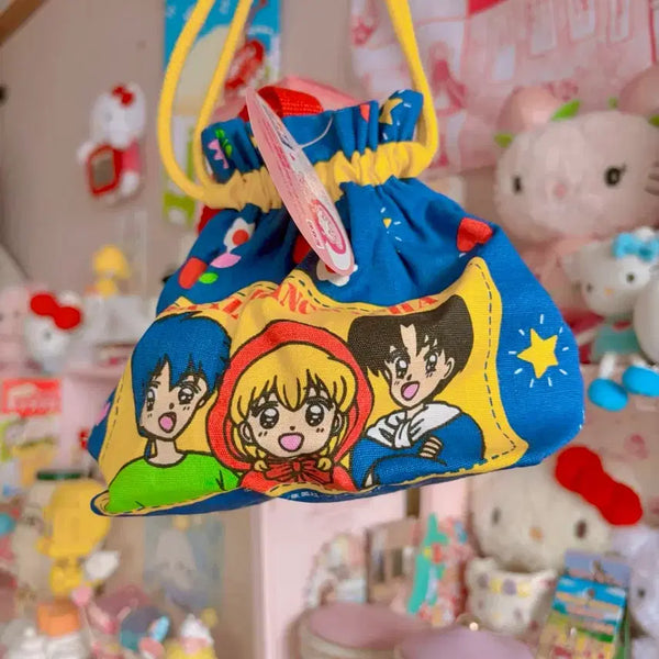 [BUNJANG] Retro Red Riding Hood Chacha Pouch / 고전 빨간망토 차차 파우치