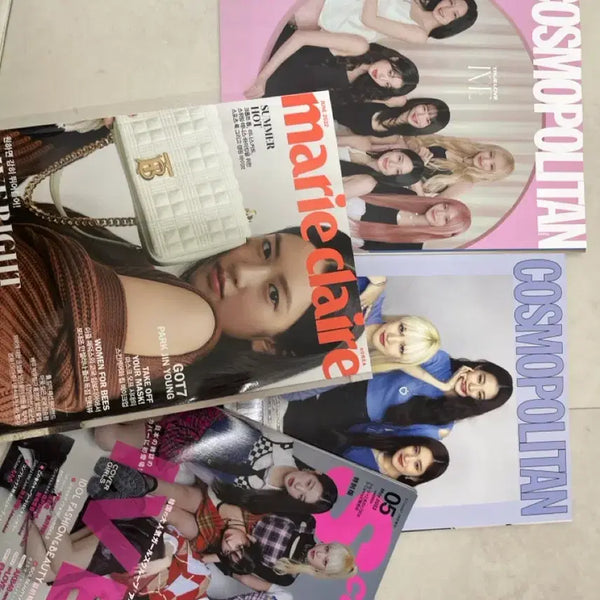 [BUNJANG] IVE Cosmo, Esquire, Marie Claire Magazine Set / 아이브 잡지 팔아요 코스모폴리탄 에스콰이어 마리끌레르