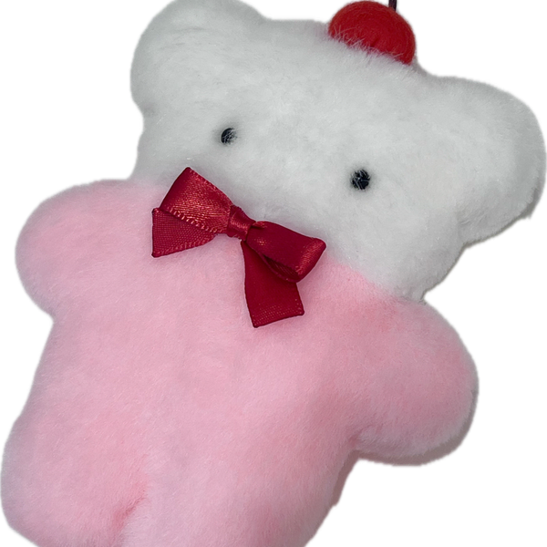 [BUNJANG] Handmade Cherry Bear Doll / 수제인형 체리곰 작가인형