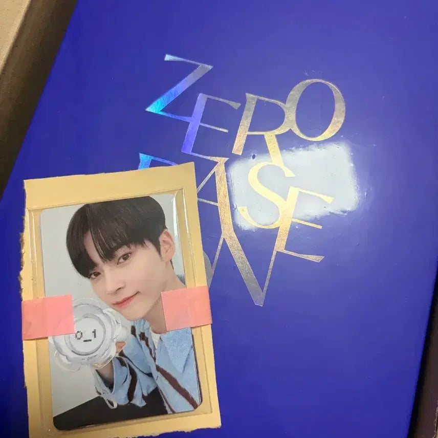 [BUNJANG] ZEROBASEONE ZB1 Official Lightstick Rose Ring & All Members Photocard / 미개봉 제로베이스원 제베원 응원봉 로즈링 & 전멤버 포카 양도