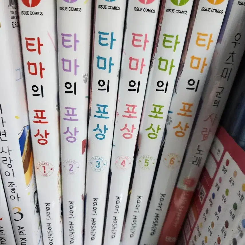 [BUNJANG] Tamara's Reward Vol. 1-6 Romance Manga Set / 타마의 포상 1-6권 만화책 순정만화책