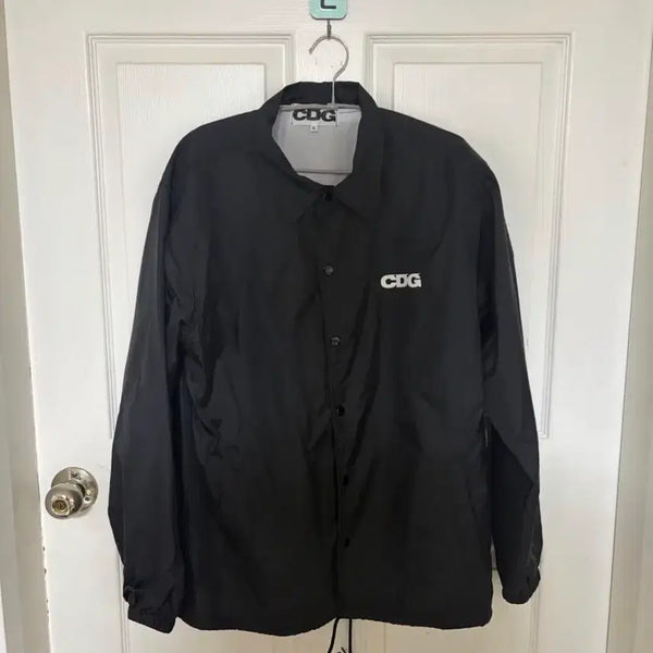 [BUNJANG] Comme des Garçons Coach Jacket Black XL / CDG 꼼데가르송 코치 자켓 블랙 XL