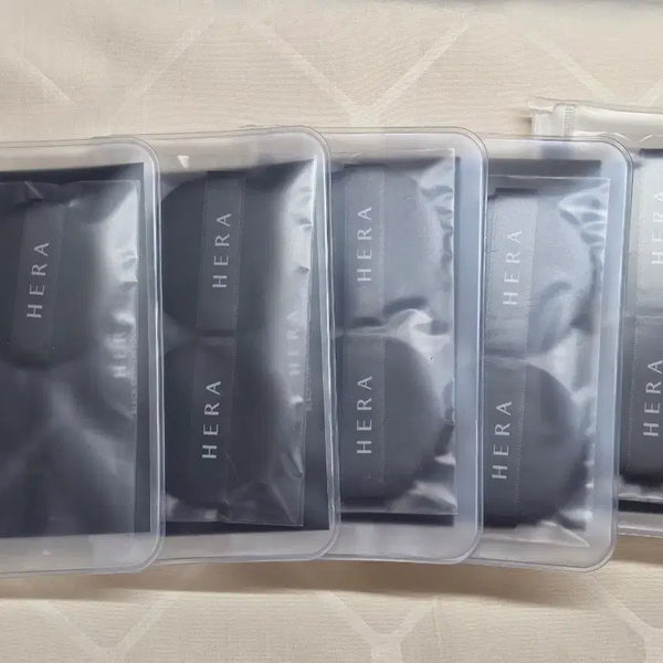 [BUNJANG] Hera Black Cushion Puff (9 pcs) / 헤라 블랙 쿠션 퍼프 9개