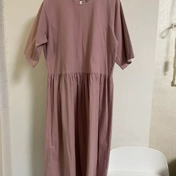 [BUNJANG] Pink Long Dress / 인디핑크 롱원피스 66