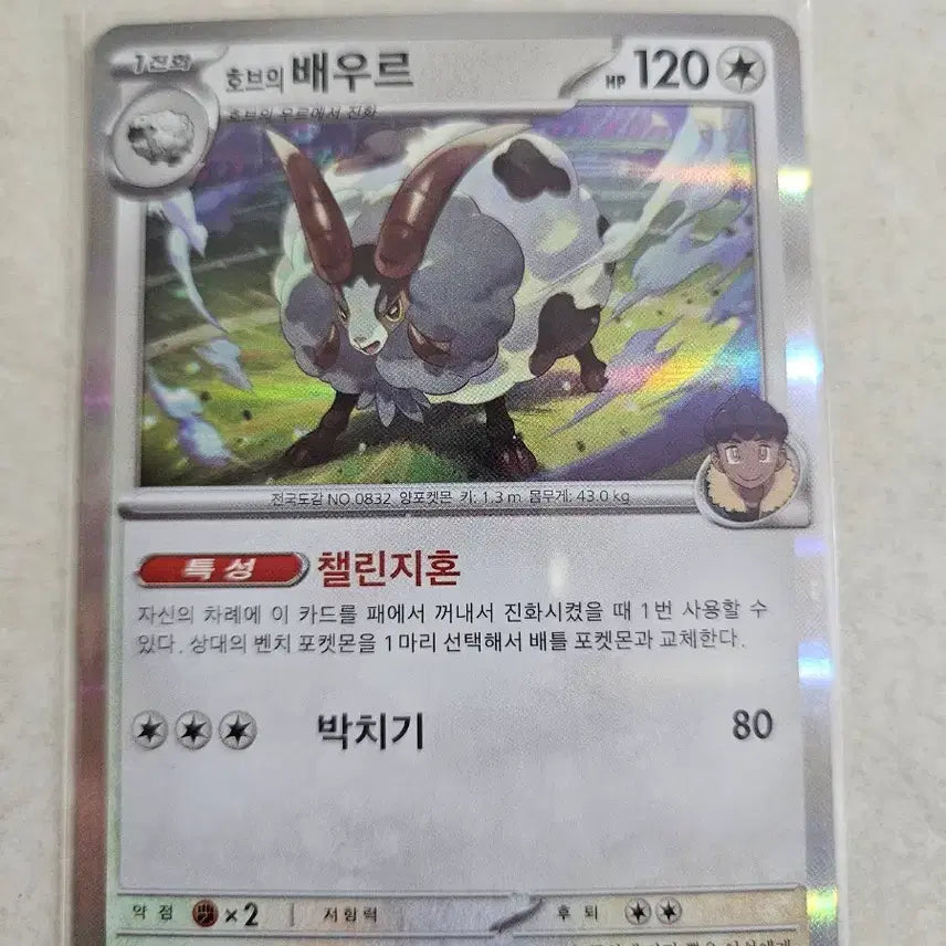 [BUNJANG] Pokemon Card Deck Box Hoopa 142/193 / [200원]포켓몬 카드 덱소스 호브의 배우르 142/193