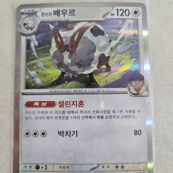 [BUNJANG] Pokemon Card Deck Box Hoopa 142/193 / [200원]포켓몬 카드 덱소스 호브의 배우르 142/193