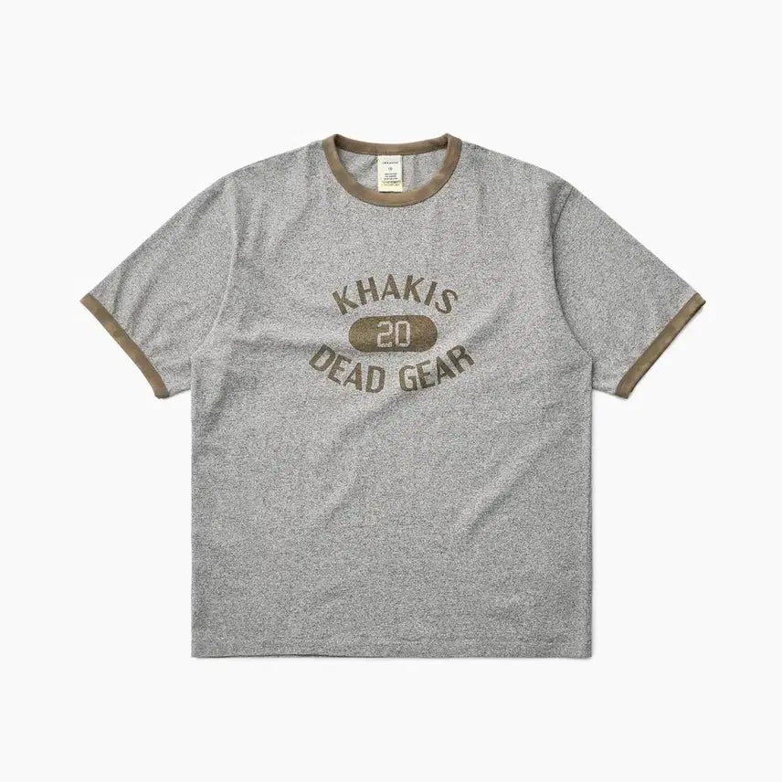 [BUNJANG] Khakis Ringer T-Shirt / 카키스 링거티