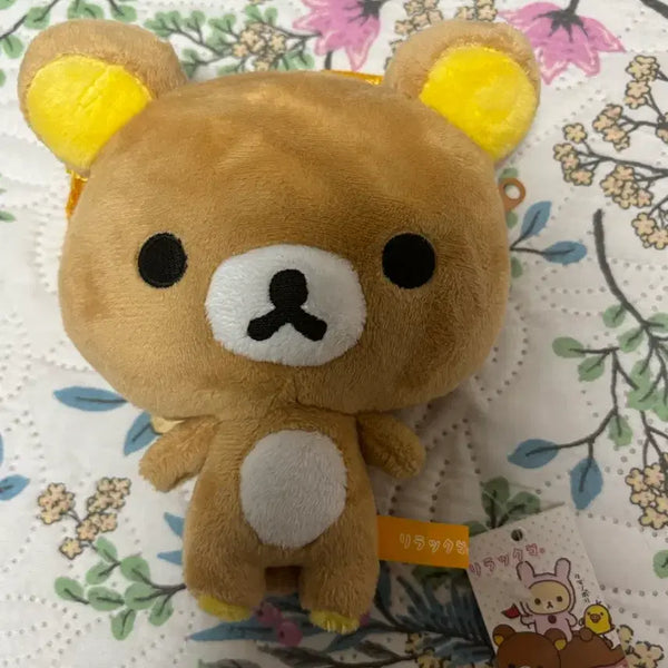 [BUNJANG] Classic Rilakkuma Big Head Pouch Plush Doll / 고전 대두 리락쿠마 파우치 인형