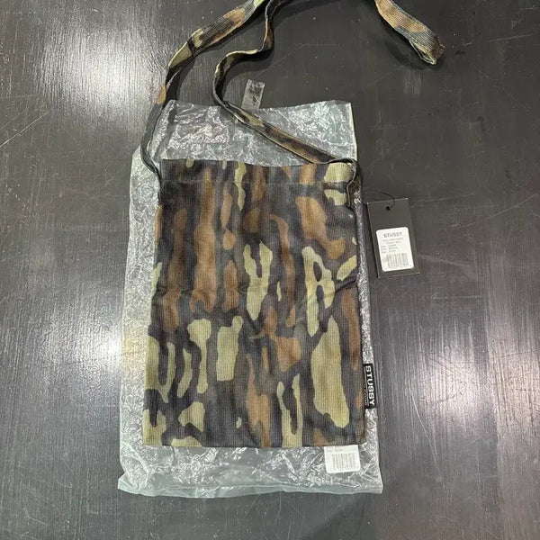 [BUNJANG] Stussy Realtree Camo Mesh Crossbody Bag / 스투시 리얼트리 카모 메쉬 크로스백