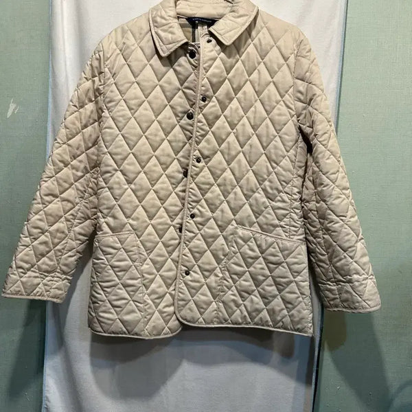 [BUNJANG] Burberry Quilted Jacket Beige / 버버리 베이지 퀄링 자켓