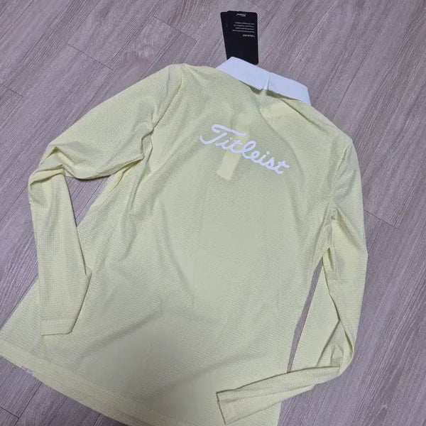 [BUNJANG] Titleist Women's Golf Long Sleeve T-Shirt Lemon Yellow Small / 새상품)타이틀리스트여성골프티 타이틀골프