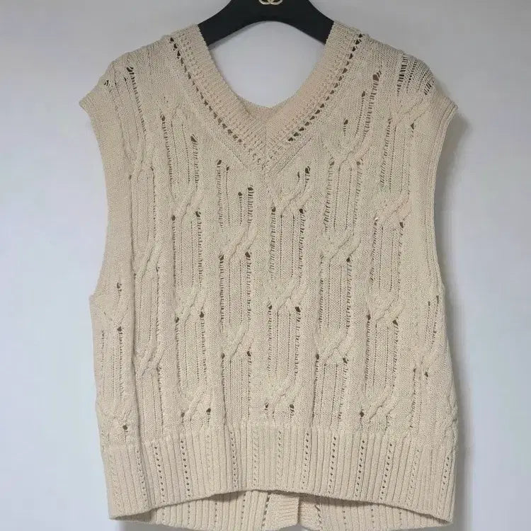 [BUNJANG] TIME 23 Knit Vest (F) / 정가 48만 5천원! 타임 TIME 23 니트 베스트 새제품 (F)