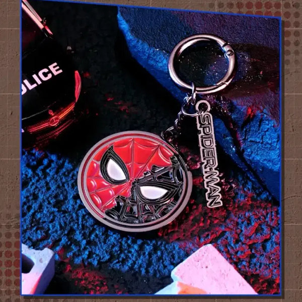 [BUNJANG] Spider-Man Metal Keyring (2 Variants) / 스파이더맨 메탈 키링 2종 29일