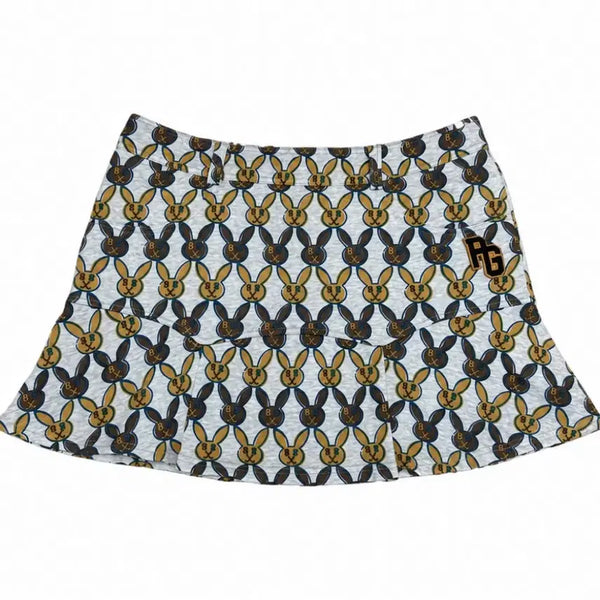 [BUNJANG] Pearly Gates Bunny Pattern Golf Skirt / 파리게이츠(PEARLY GATES) 버니 패턴 골프 스커트