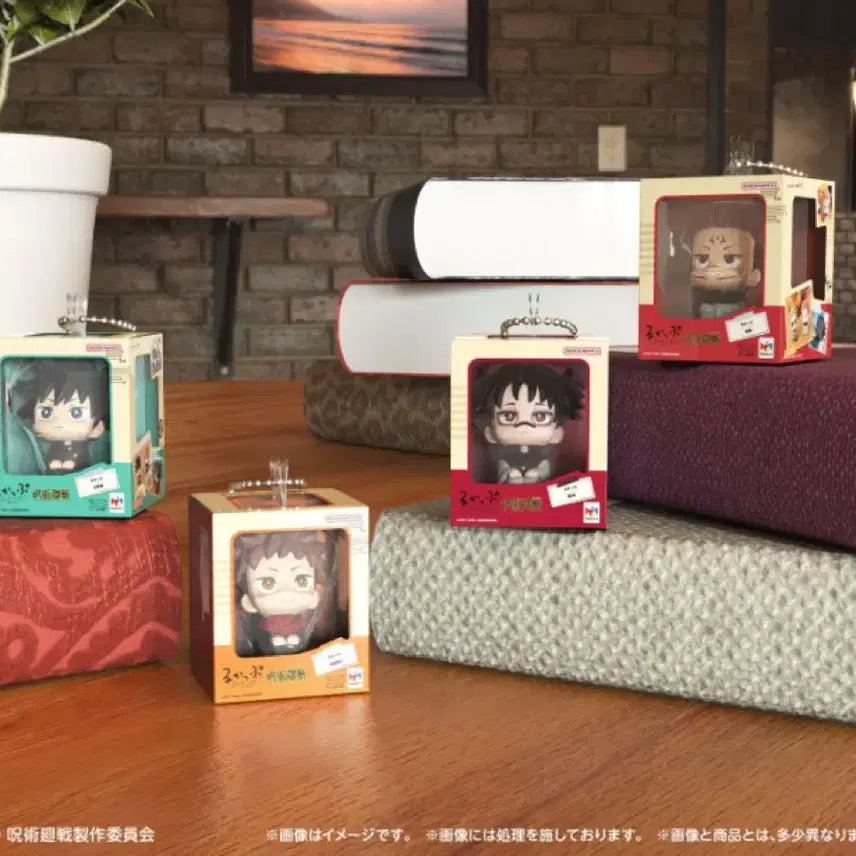 [BUNJANG] Jujutsu Kaisen Miniature Keychain Look Up Set / 주술회전 미니어처 키링 룩업세트 미개봉