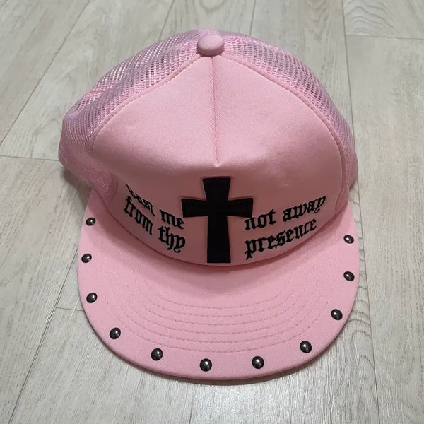 [BUNJANG] Sculptor Mesh Cap Pink / 스컬프터 메시 캡