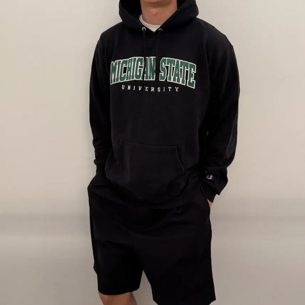 [BUNJANG] Champion Michigan Hoodie L / 챔피온 미시간 후드티