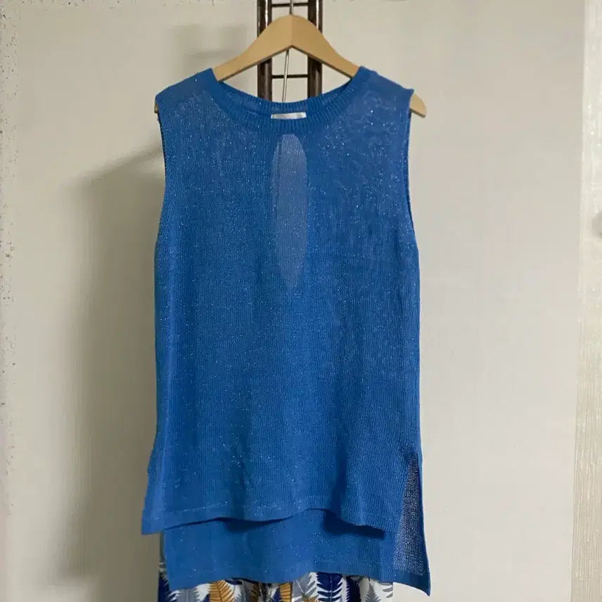 [BUNJANG] Roem Sleeveless Knit Top / 로엠 나시 니트 55-66