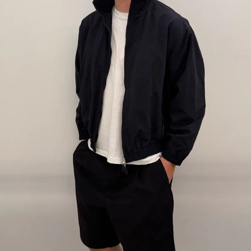 [BUNJANG] Minav Two-Way Nylon Jacket / 미나브 투웨이 나일론 자켓