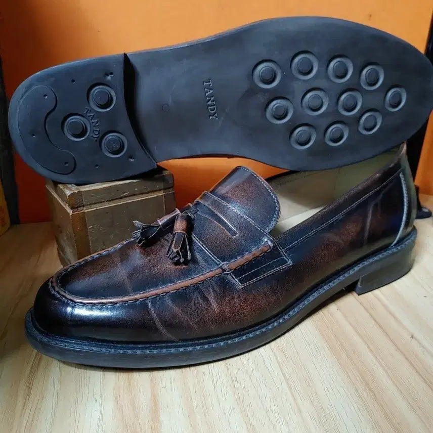 [BUNJANG] Tandy Genuine Leather Loafers (Marked 280, Recommended Size 275) / 탠디 천연가죽 로퍼(표기280 추천사이즈275)