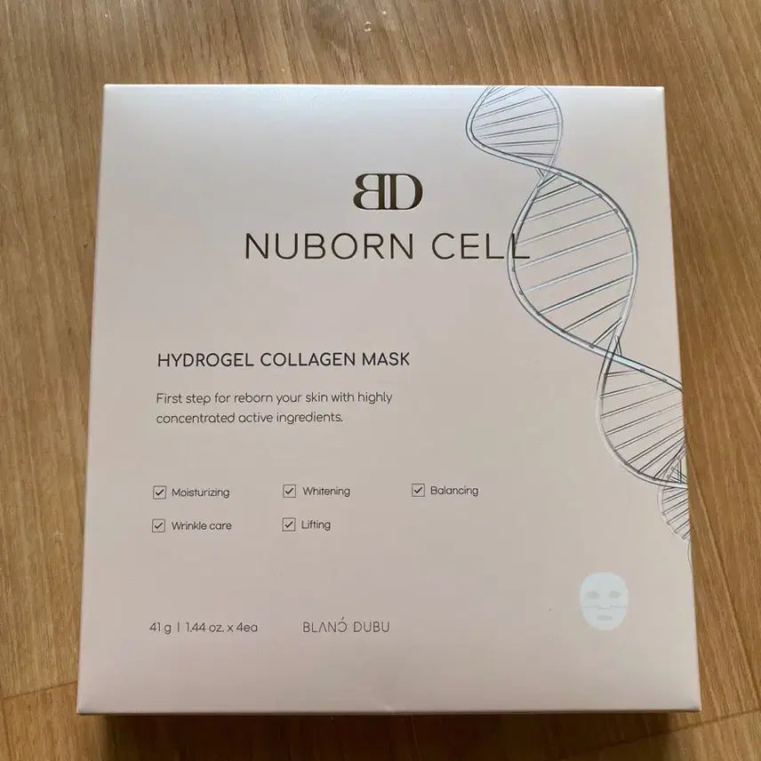 [BUNJANG] Blanc Douce Nubonsell Collagen Mask Pack - Bundle Set / 블랑두부 누본셀 콜라겐 마스크팩 (누본팩) - 5개일괄판매