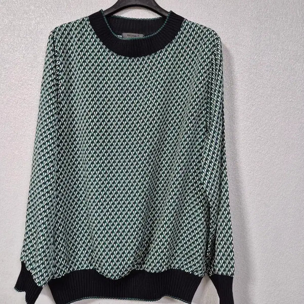 [BUNJANG] Anivee Pattern Blouse / 아니베에프 패턴 블라우스 66~77