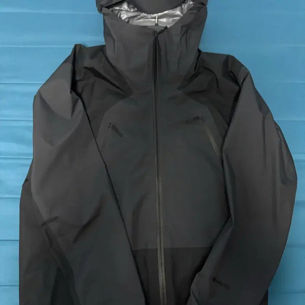 [BUNJANG] Goldwin 3L GORE-TEX Windbreaker Black/Grey Size 3 / 골드윈 3L 고어텍스 윈드브레이커 바람막이 블랙/그레이 3사이즈