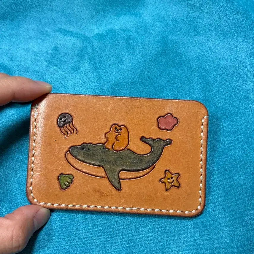 [BUNJANG] Leather Wallet / 인스타에서 구매했던 가죽지갑