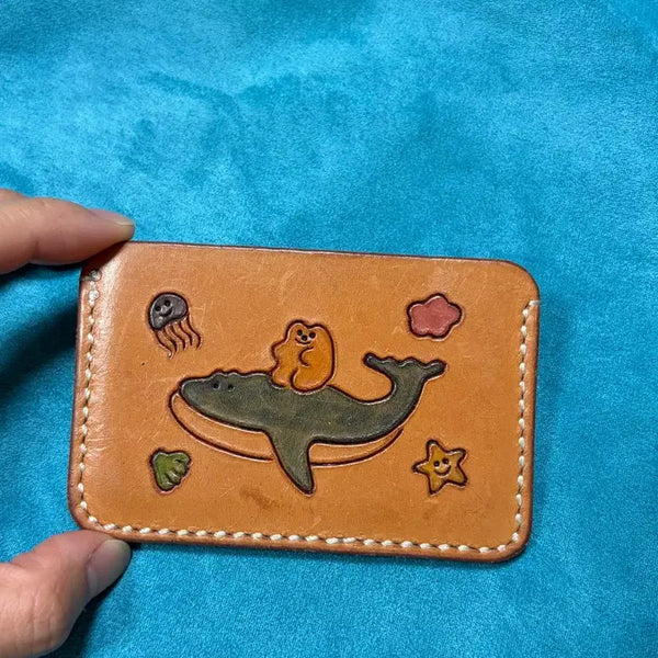 [BUNJANG] Leather Wallet / 인스타에서 구매했던 가죽지갑