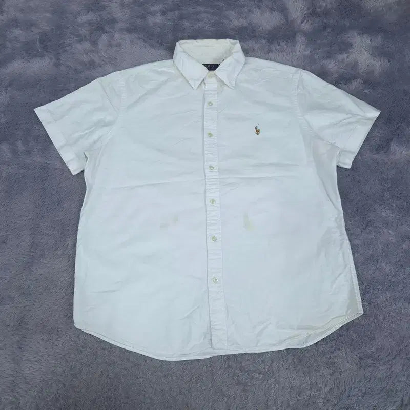 [BUNJANG] Polo Ralph Lauren QR Tag Short Sleeve Polo Shirt / L 폴로 qr택 반팔 카라티 | 0728A19