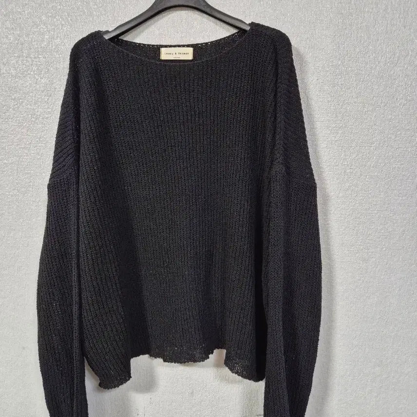 [BUNJANG] Lovely & Things Loose Fit Crop Summer Knit / Lovely 루즈핏 크롭 여름니트 프리